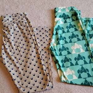 Lularoe Disney leggings bundle